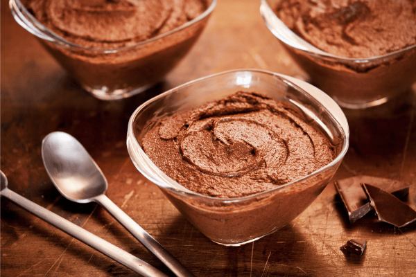 mousse aux chocolat sans oeuf