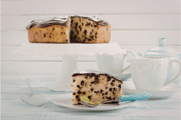 cake aux pepites de chocolat