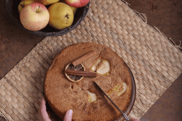 charlotte au chocolat et poire