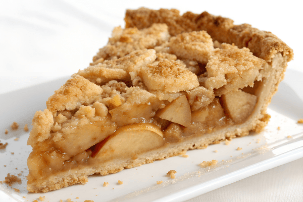 réussir son crumble aux pommes et au chocolat