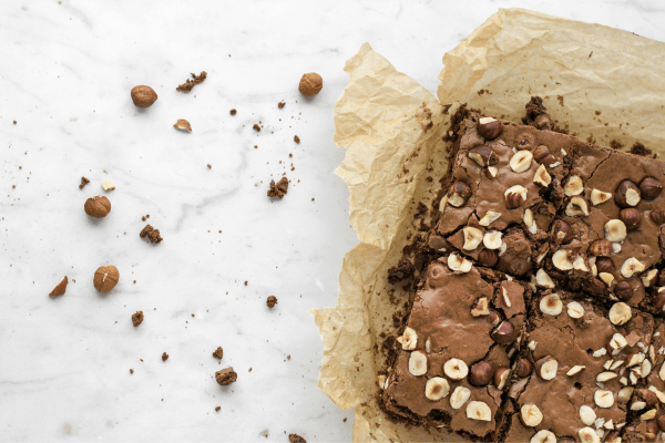 gateau au chocolat aux noisettes