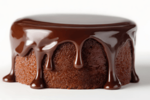glacage miroir chocolat