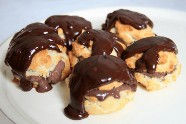 profiteroles au chocolat faits maison
