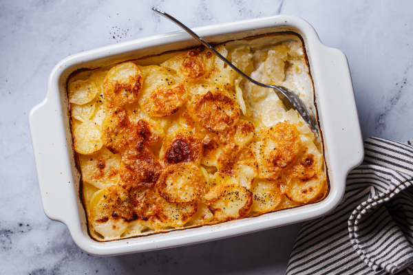 par quoi remplacer la béchamel dans un gratin
