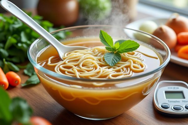 quelle quantité de vermicelle dans une soupe