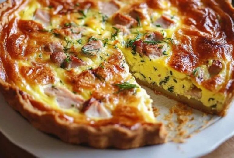 Quiche aux légumes sans pâte